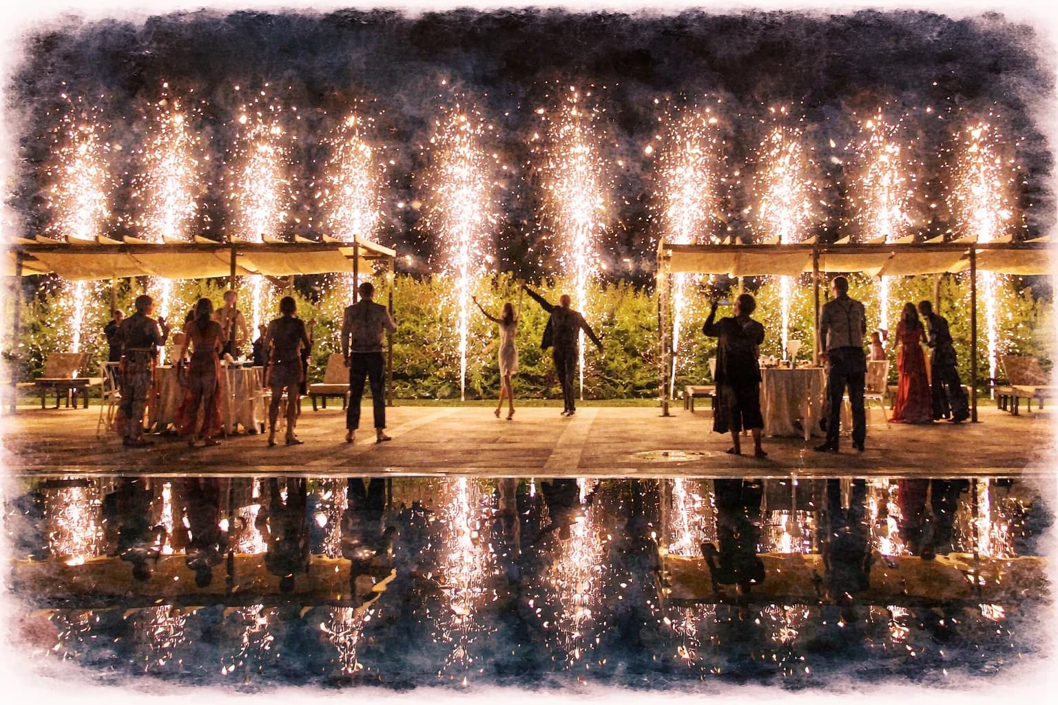 Festa in piscina